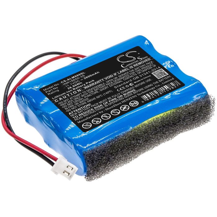 Altec Lansing kaiuttimien IMW888SIMW889N-BLKC / IMW889 yhteensopiva akku 2600mAh