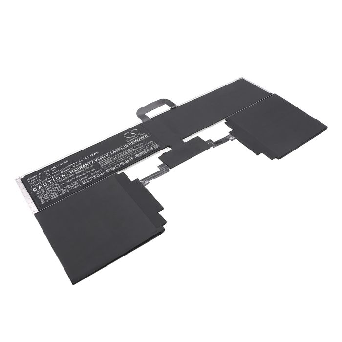 Apple kannettavan tietokoneen A2941 / Macbook Air M2 / Macbook Air 15" M3 yhteensopiva akku 5500mAh