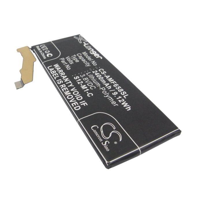 Amazon älypuhelinten 6581A / Fire Phone yhteensopiva akku 2400mAh Amazon älypuhelinten 6581A / Fire Phone yhteensopiva akku 2400mAh