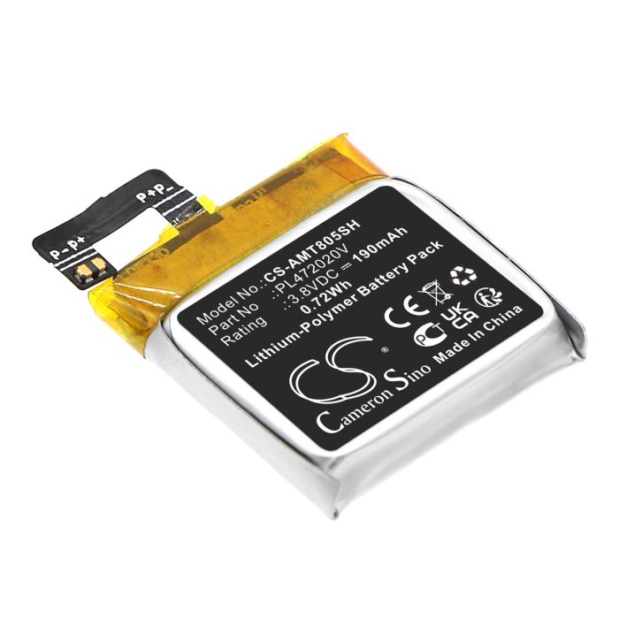 Amazfit älykellon A1805 yhteensopiva akku 190mAh