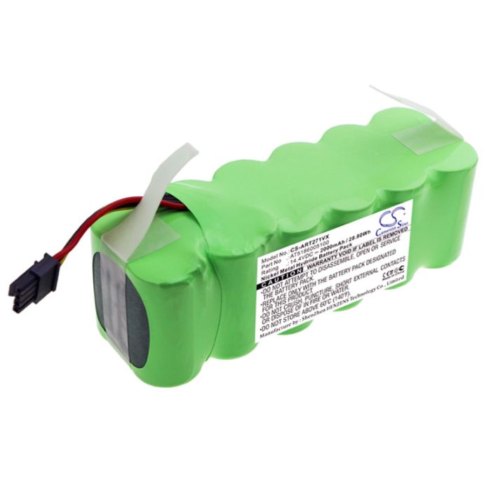 Ariete pölynimurin tai robotti-imurin 271100ALUK / 271100AR0 yhteensopiva akku 2000mAh