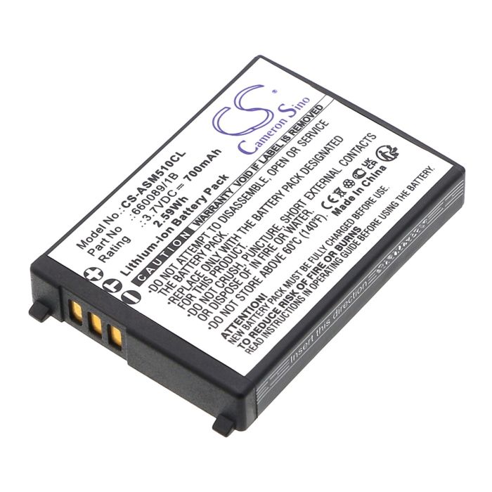 Ascom langattoman puhelimen 51 Advanced / A51 yhteensopiva akku 700mAh