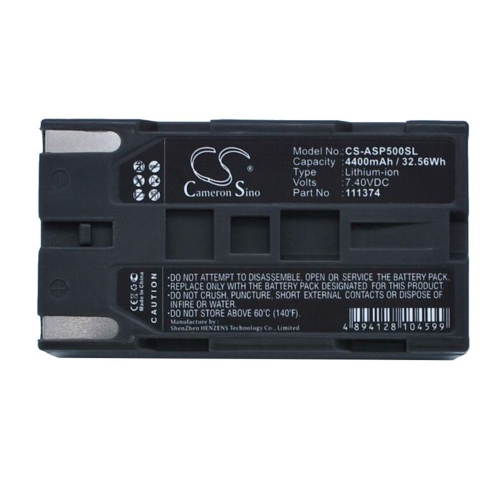 Ashtech ProFlex 500, ProFlex 800, ProFlex 800 GNSS akku 4400mAh