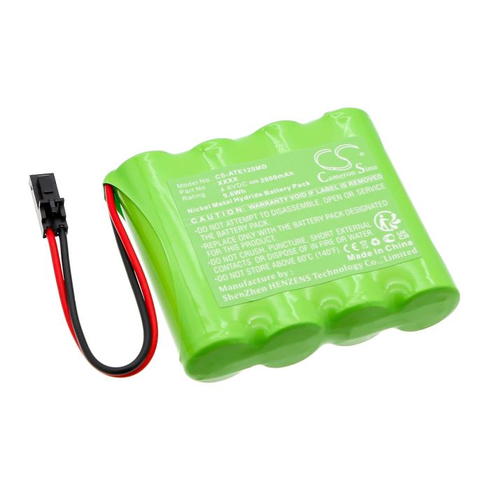 Aitecs lääketieteellisen laitteen SEP10s / SEP12s yhteensopiva akku 2000mAh