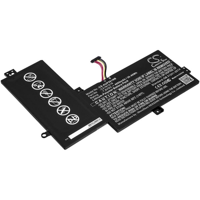 Asus kannettavan tietokoneen VivoBook Flip TP501 / VivoBook Flip TP501UA yhteensopiva akku 4000mAh