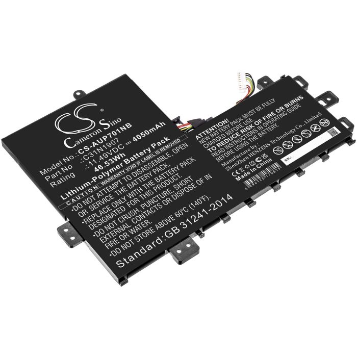 Asus kannettavan tietokoneen Business P1701DA / Business P1701DA-AU017R yhteensopiva akku 4050mAh