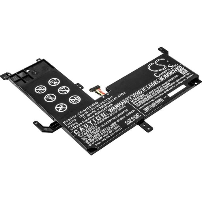 Asus VivoBook Flip TP510 akku 3600mAh Asus VivoBook Flip TP510 akku 3600mAh