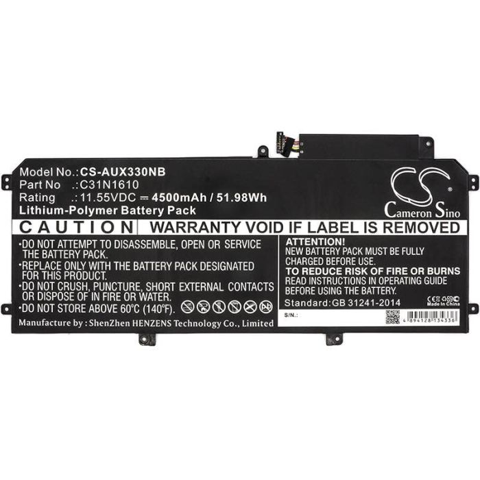 Asus ZenBook UX330 akku 4500 mAh
