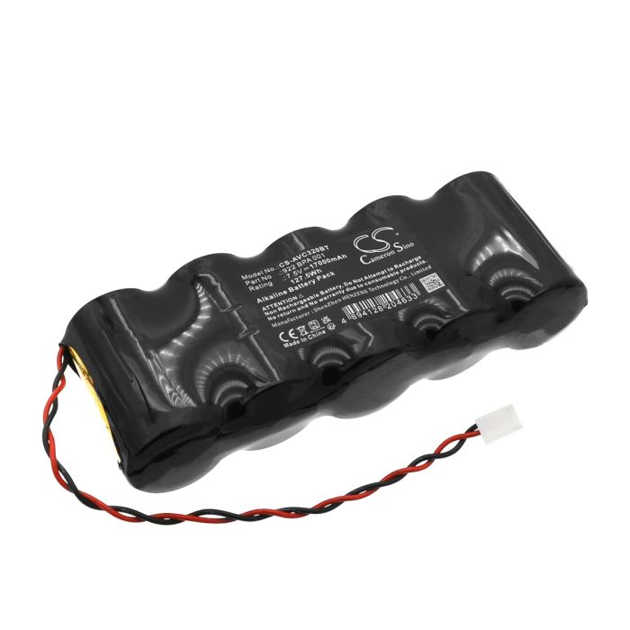 Adetec hälytysjärjestelmien Vocalys 700SRE801 / Vocalys 700 SRE 803 yhteensopiva akku 17000mAh