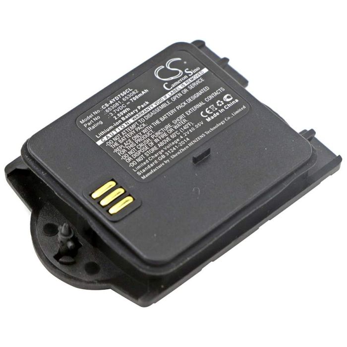 Ascom 9D24-FAADA, 9D24-FBADA, i75 akku 700mAh