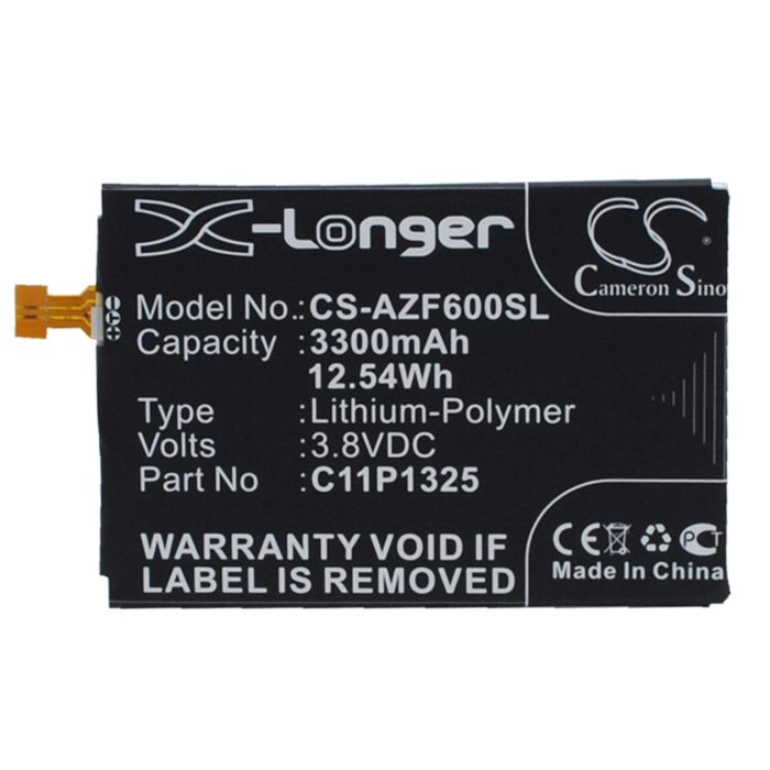 Asus A600, A600CG, T00G akku 3300 mAh