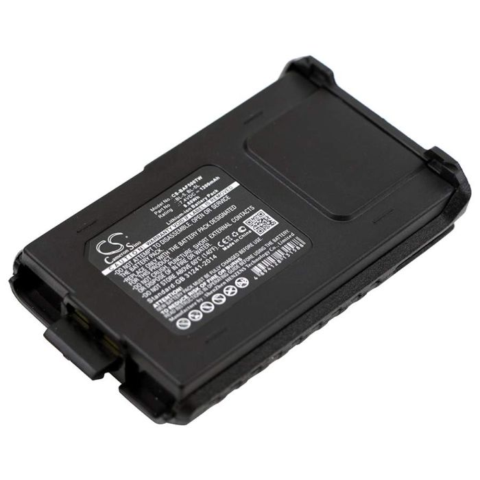 Baofeng BF-F8 PLUS, BF-F8+, BF-F8HP akku 1200mAh / 8.88Wh