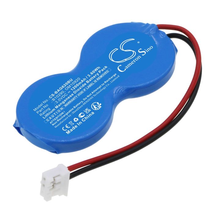 Baxter Healthcare lääketieteellisen laitteen Flo-Gard 6201 / Flo-Gard 6300 yhteensopiva akku 1200mAh
