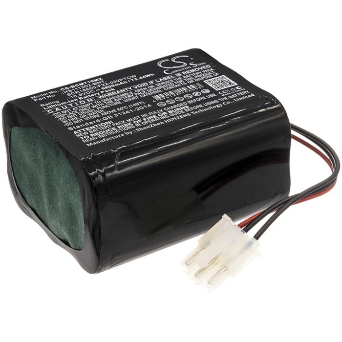 Bionet lääketieteellisen laitteen BM7Vet Optional yhteensopiva akku 6800mAh
