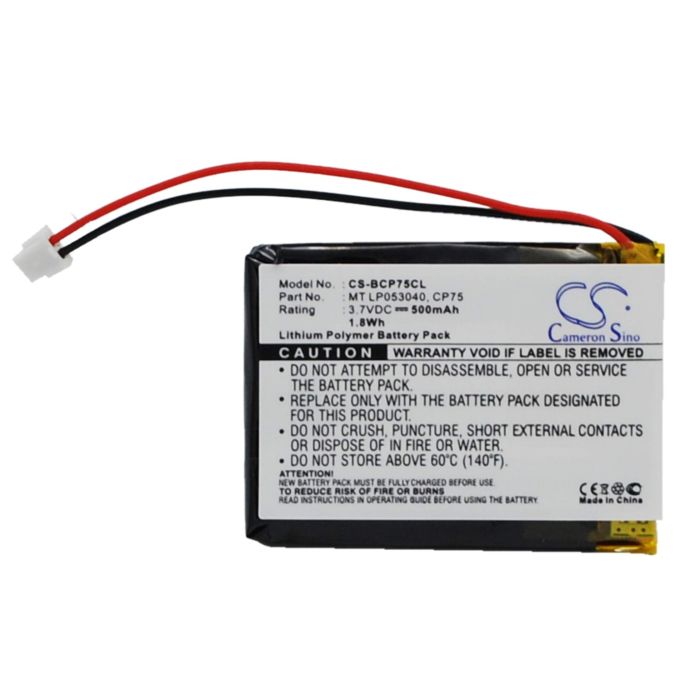 Binatone iDect X2i, iDect X2i Single, iDect X2i Twin akku 500mAh