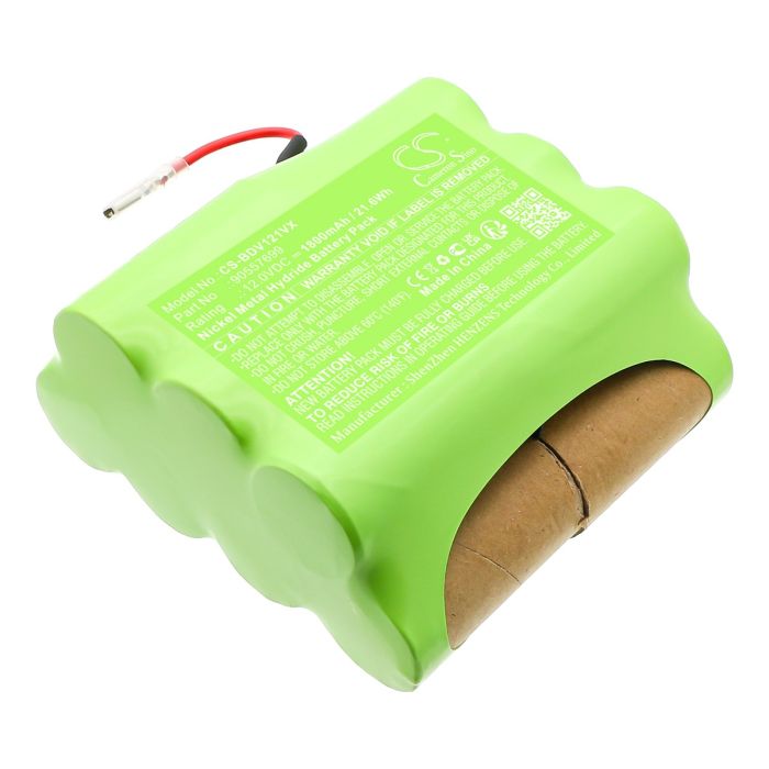 Black&Decker työkalun PHV1210 / PIVOT VAC 12V yhteensopiva akku 1800mAh