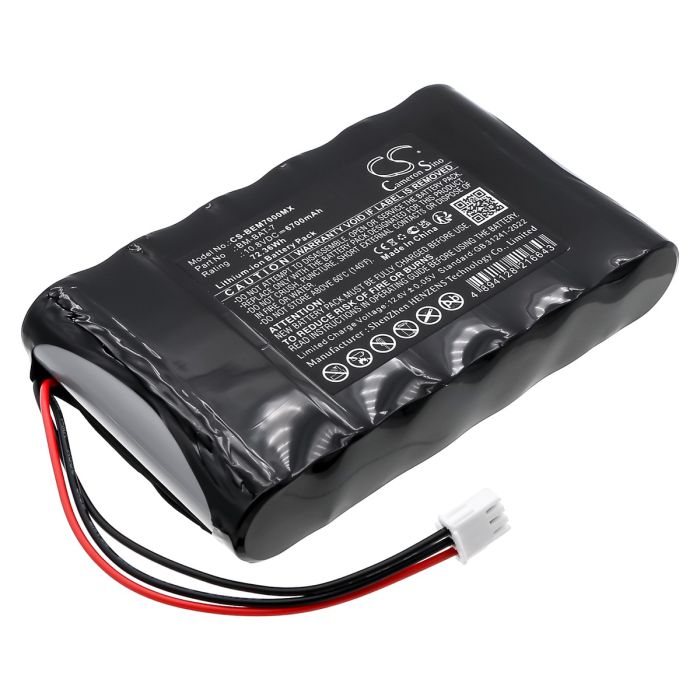 Bionet lääketieteellisen laitteen BM7 Vet Elite yhteensopiva akku 6700mAh