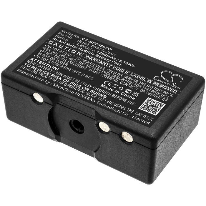 AEG radiopuhelimen TELEPORT 9S/10 yhteensopiva akku 1200mAh