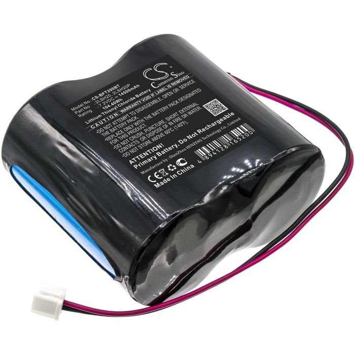 Gas Fire PLC-laitteiden Ignition yhteensopiva akku 14500mAh