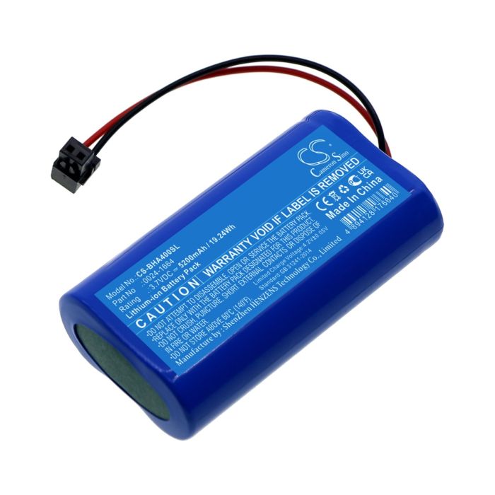 Bacharach tutkimuslaitteen PCA-400 yhteensopiva akku 5200mAh