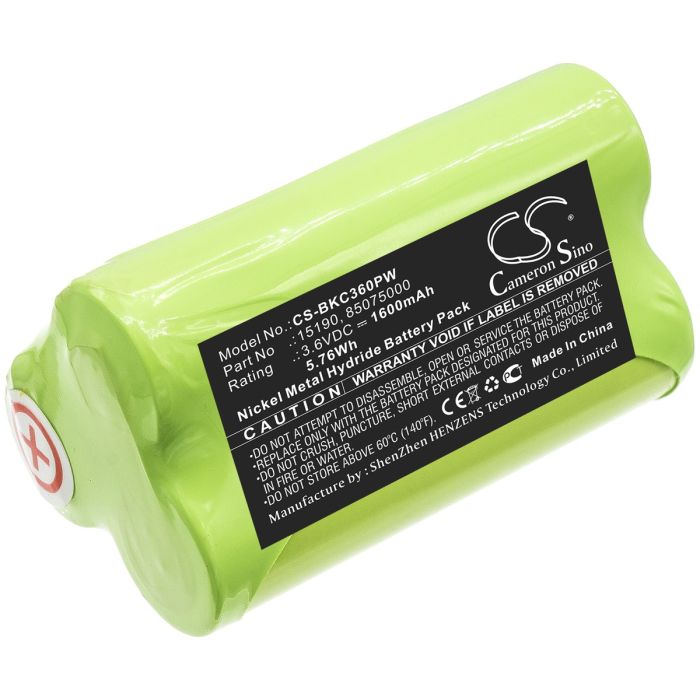 Black & Decker sähkötyökalujen / porakoneiden KC360H yhteensopiva akku 1600mAh