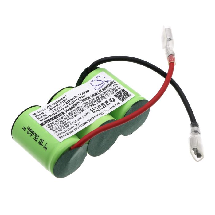 Black&Decker puutarhatyökalun GS500 yhteensopiva akku 2200mAh