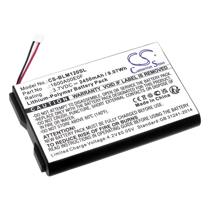 Bosch tutkimuslaitteen GLM120C / GLM150-27C yhteensopiva akku 2450mAh