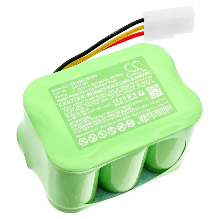 Biomedical lääketieteellisen laitteen Crossvent 2i+ / PRT2268 yhteensopiva akku 5000mAh