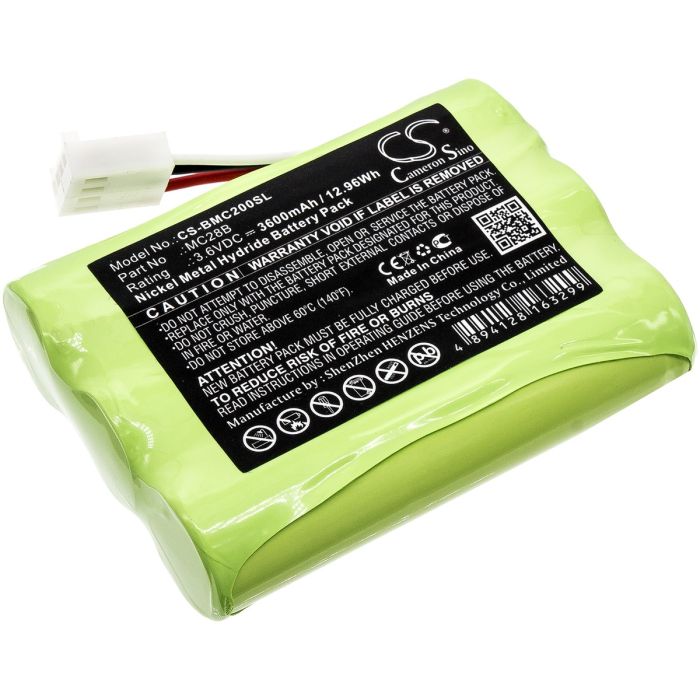 Beamex tutkimuslaitteen MC2-IS / MC2-MF yhteensopiva akku 3600mAh
