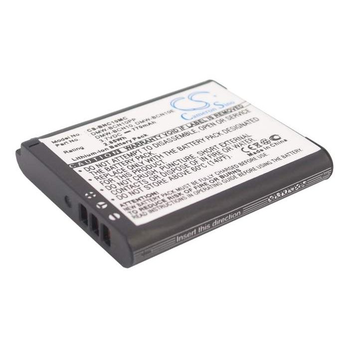 Panasonic DMW-BCN10, DMW-BCN10E, DMW-BCN10PP akku 7702 mAh