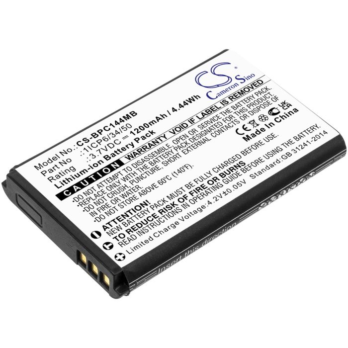 Babymoov itkuhälyttimen Touch Screen A014407 yhteensopiva akku 1200mAh