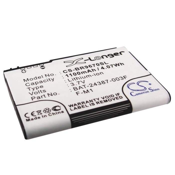 Blackberry 9670, Oxford, Pearl 2 akku 1100 mAh