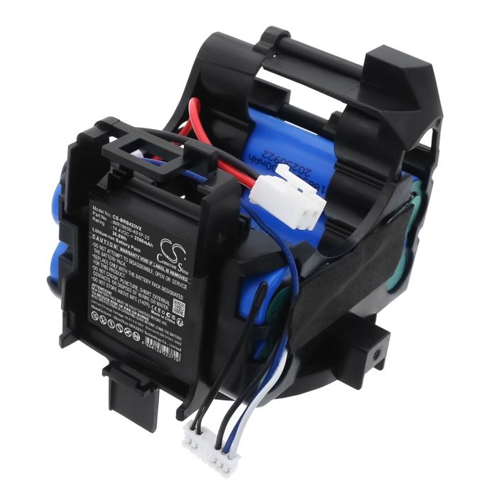 Black+Decker pölynimurin tai pölynimurirobotin HSVB42OJ yhteensopiva akku 2500mAh