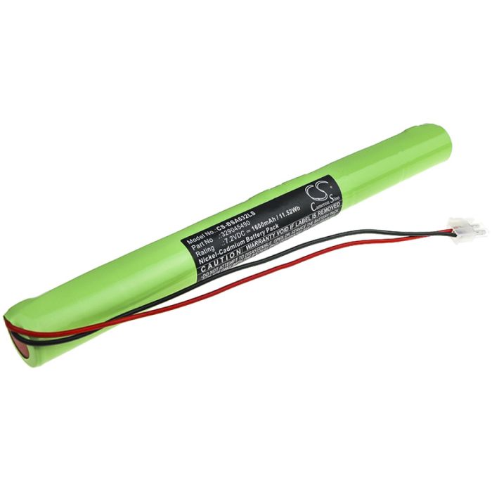 BAES hätävalaistus FLUO EVAC / OVA TD310632 yhteensopiva akku 1600mAh