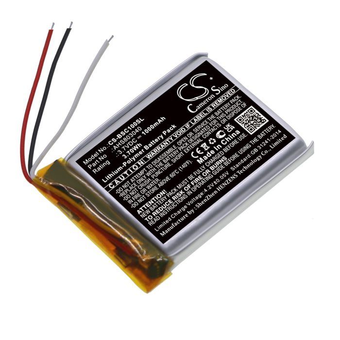 BOSE kaiuttimien SoundWear Companion yhteensopiva akku 1000mAh