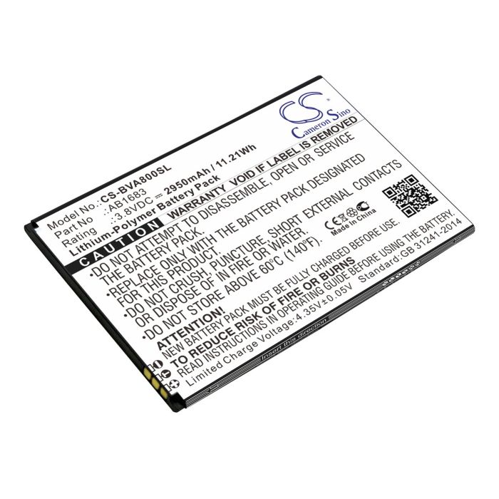 Blackview A8 MAX akku 2950mAh