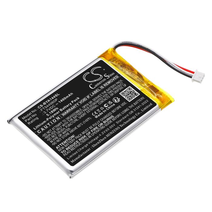 Babymoov itkuhälyttimen A014416 / A014417 yhteensopiva akku 1400mAh