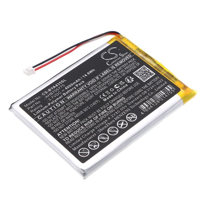 Babymoov itkuhälyttimen A014426 / A014433 yhteensopiva akku 4000mAh