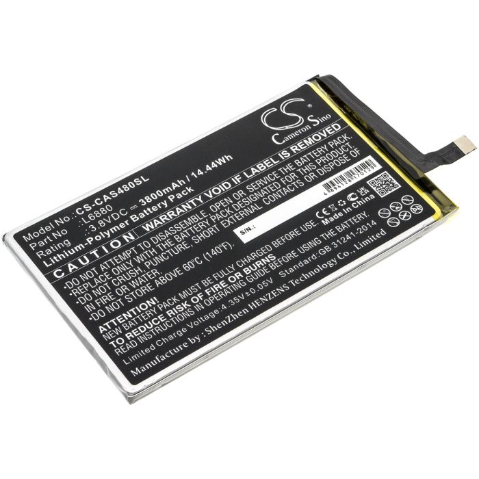 CAT älypuhelinten S48C yhteensopiva akku 3800mAh