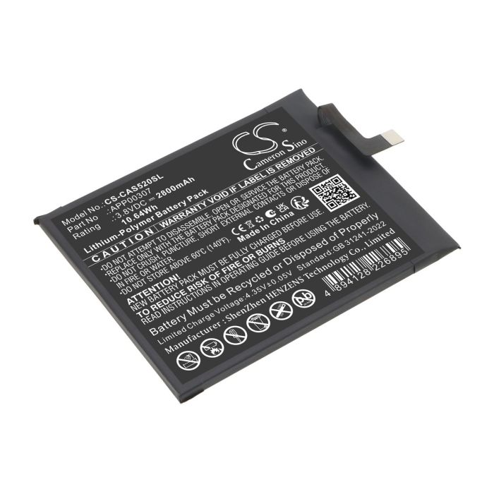 CAT puhelimen S52 yhteensopiva akku 2800mAh