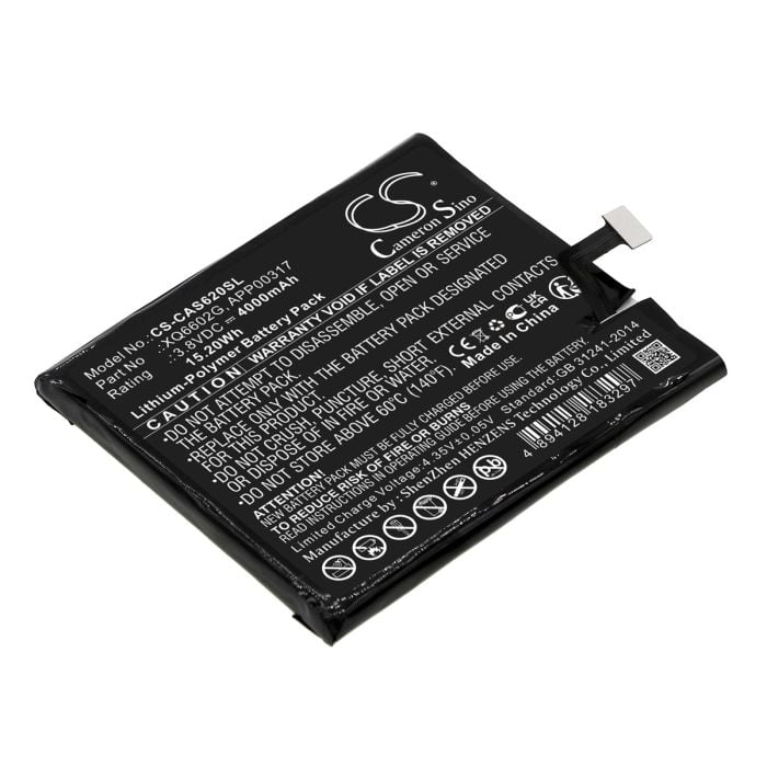 CAT puhelimen S62 yhteensopiva akku 4000mAh