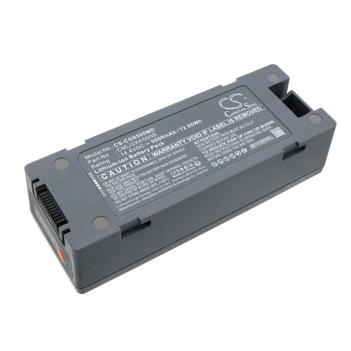 COMEN lääketieteellisen laitteen S8 / S8 Deﬁbrillator Monitor yhteensopiva akku 5000mAh
