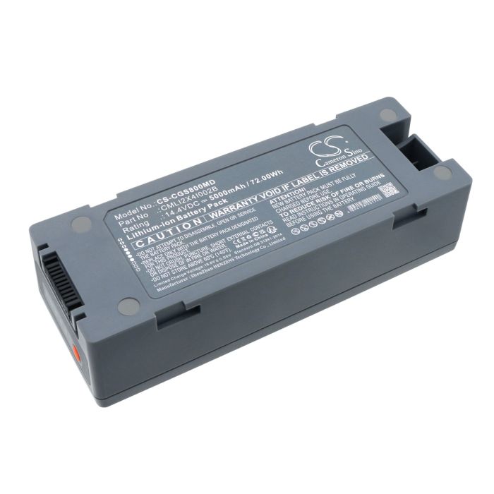 COMEN lääketieteellisen laitteen S8 / S8 Defibrillation yhteensopiva akku 5000mAh
