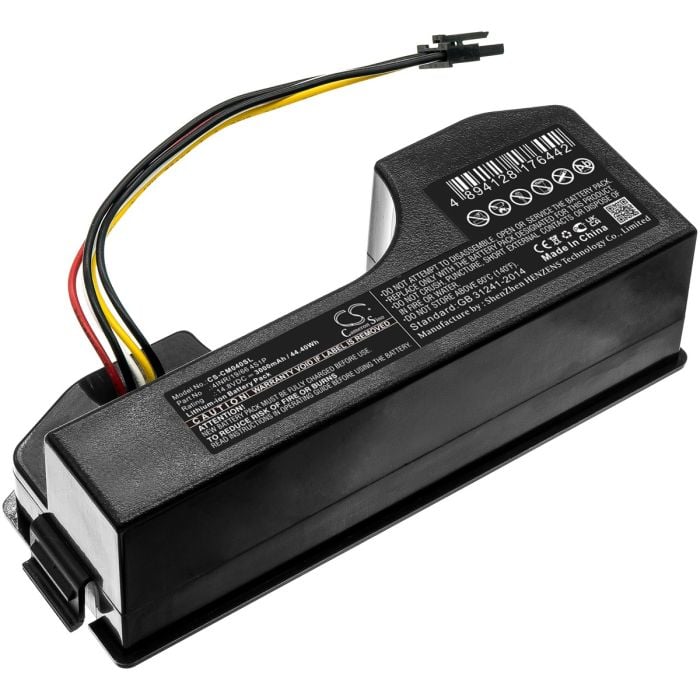 Kustomoitu akkupaketti 4INR/19/66 4S1P akku 3000mAh