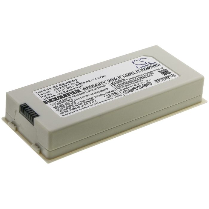 COMEN lääketieteellisen laitteen NC10 / NC10A yhteensopiva akku 2200mAh
