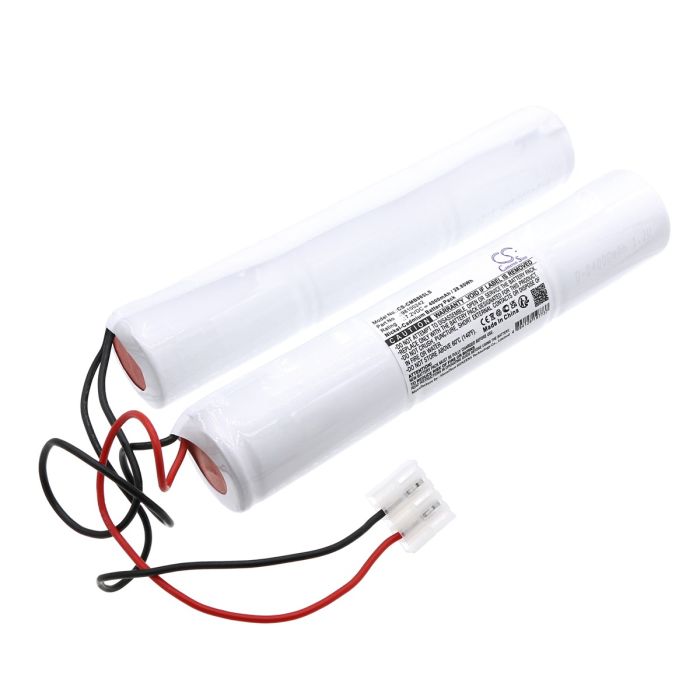 Candelux hätävalaistus M-BA 8-65.3 yhteensopiva akku 4000mAh