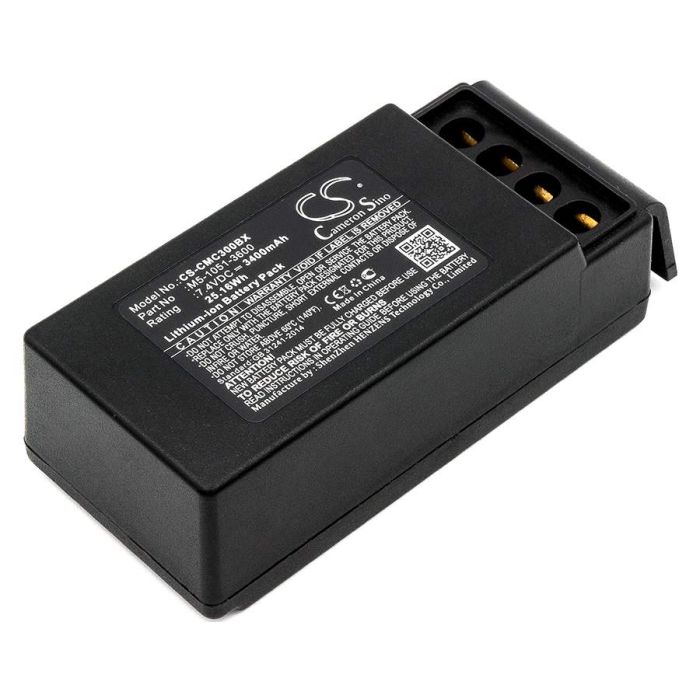Cavotec M9-1051-3600 EX, MC-3, MC-3000 akku 3400mAh