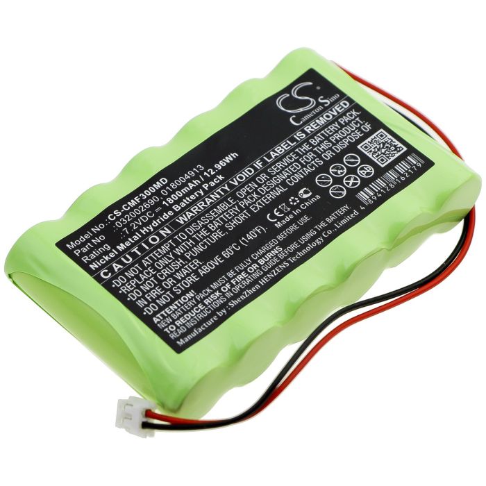 Compex lääketieteellisen laitteen Fitness / Fitness Tens yhteensopiva akku 1800mAh
