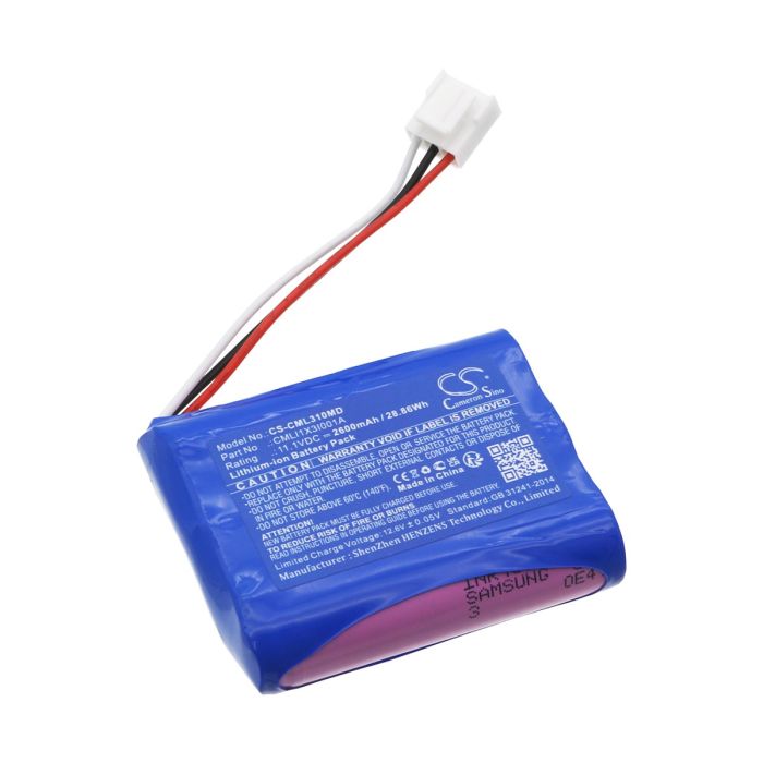 COMEN lääketieteellisen laitteen Synhas yhteensopiva akku 2600mAh