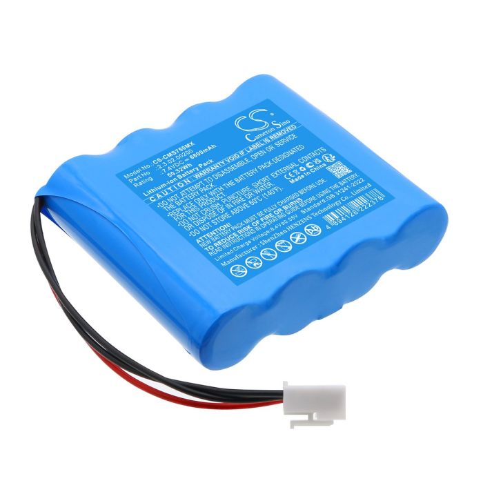 CONTEC lääkintälaitteen HMS7500 yhteensopiva akku 6800mAh
